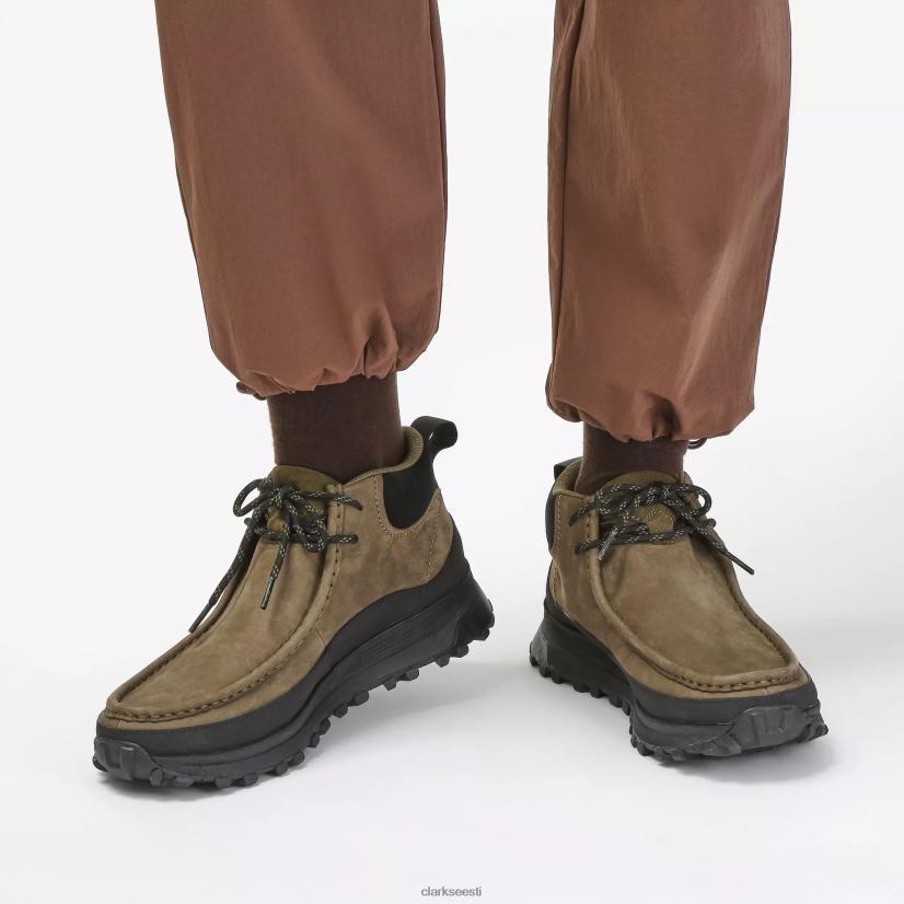 XFL6JJ917 tume oliivipuu nubuk Clarks atl trek seinasaabas gore-tex