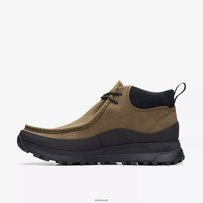 XFL6JJ917 tume oliivipuu nubuk Clarks atl trek seinasaabas gore-tex