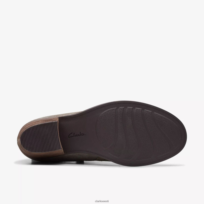 XFL6JJ431 taupe metallik Clarks neva lo
