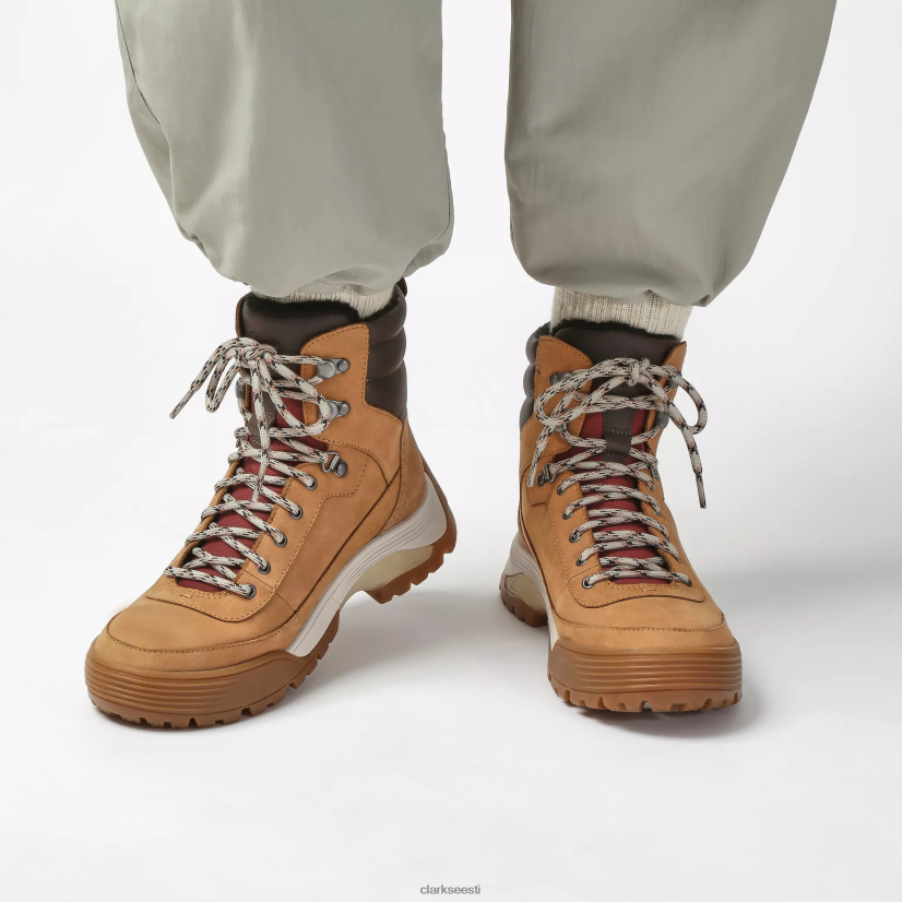 XFL6JJ477 pruunikas soe nahk Clarks atl matka tipp gore-tex